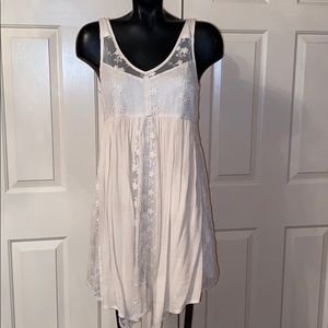 Lace/Shear Abercrombie Dress